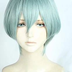 Green 30cm IDOLiSH7 Haruka Isumi Cosplay Wig