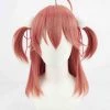 Red 40cm Virtual YouTuber Sakura Miko Cosplay Wig 1 Red 40cm Virtual YouTuber Sakura Miko Cosplay Wig -Cosplay Shopper Store COS 028 01 278