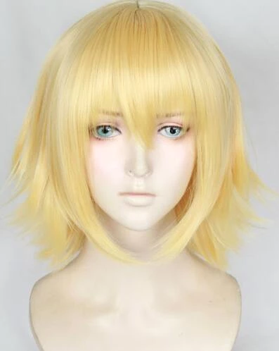 Gold 120cm Fate/Grand Order Jeanne D'Arc (Alter) Cosplay Wig 3 Gold 120cm Fate/Grand Order Jeanne D'Arc (Alter) Cosplay Wig