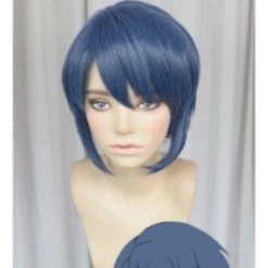 Blue 30cm Re:Creators Rui Kanoya Cosplay Wig