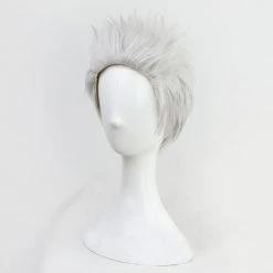 Silver 30cm Demon Slayer: Kimetsu No Yaiba Sakonji Urokodaki Cosplay Wig -Cosplay Shopper Store COS 028 02 143