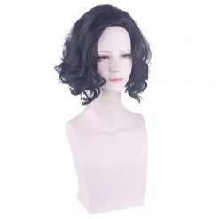 Black 30cm Resident Evil Village Alcina Dimitrescu Cosplay Wig -Cosplay Shopper Store COS 028 02 215