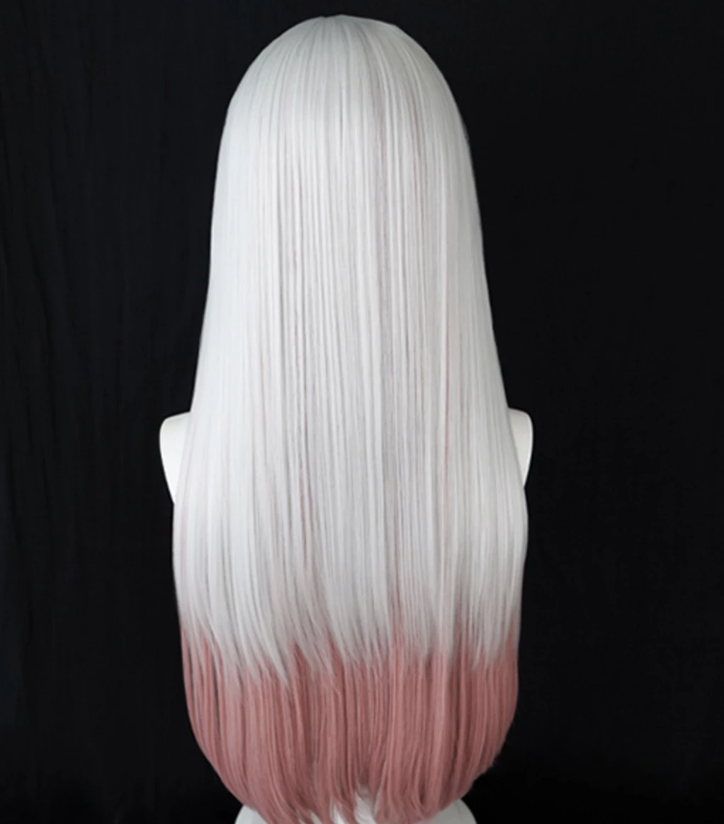 80cm Virtual YouTuber Nakiri Ayame Cosplay Wig 6 80cm Virtual YouTuber Nakiri Ayame Cosplay Wig - Image 4