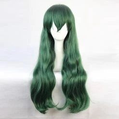 Green 90cm Shimoneta: A Boring World Where The Concept Of Dirty Jokes Doesn’t Exist Shimoseka Hyouka Fuwa Cosplay Wig