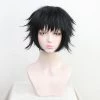 Black 30cm Demon Slayer: Kimetsu No Yaiba Kaigaku Cosplay Wig -Cosplay Shopper Store COS 029 01 177