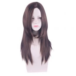 Brown 65cm Resident Evil Village Cassandra Dimitrescu Cosplay Wig