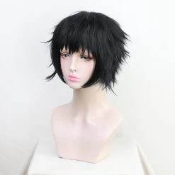 Black 30cm Demon Slayer: Kimetsu No Yaiba Kaigaku Cosplay Wig -Cosplay Shopper Store COS 029 02 137