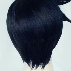 Blue 30cm Hades Zagreus Cosplay Wig 7 Blue 30cm Hades Zagreus Cosplay Wig -Cosplay Shopper Store COS 029 02 188