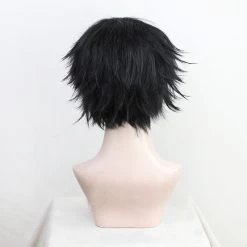 Black 30cm Demon Slayer: Kimetsu No Yaiba Kaigaku Cosplay Wig -Cosplay Shopper Store COS 029 03 104