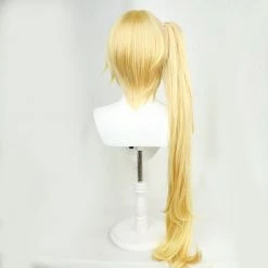 Yellow 90cm Virtual YouTuber Hoshikawa Sara Cosplay Wig 9 Yellow 90cm Virtual YouTuber Hoshikawa Sara Cosplay Wig -Cosplay Shopper Store COS 029 03 135