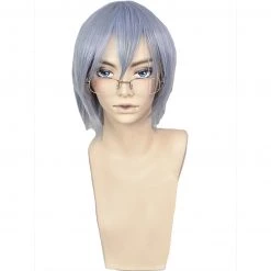 Blue 30cm Free! - Dive To The Future Nao Serizawa Cosplay Wig