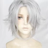 Silver 35cm IDOLiSH7 TRIGGER Gaku Yaotome Cosplay Wig -Cosplay Shopper Store COS 030 01 115