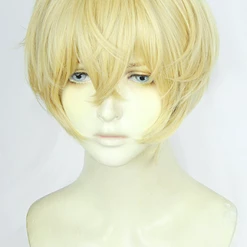 Gold And Black 30cm Tokyo Revengers Cosplay Wig