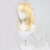 Gold 45cm Virtual YouTuber Shiranui Flare Cosplay Wig -Cosplay Shopper Store COS 030 01 219