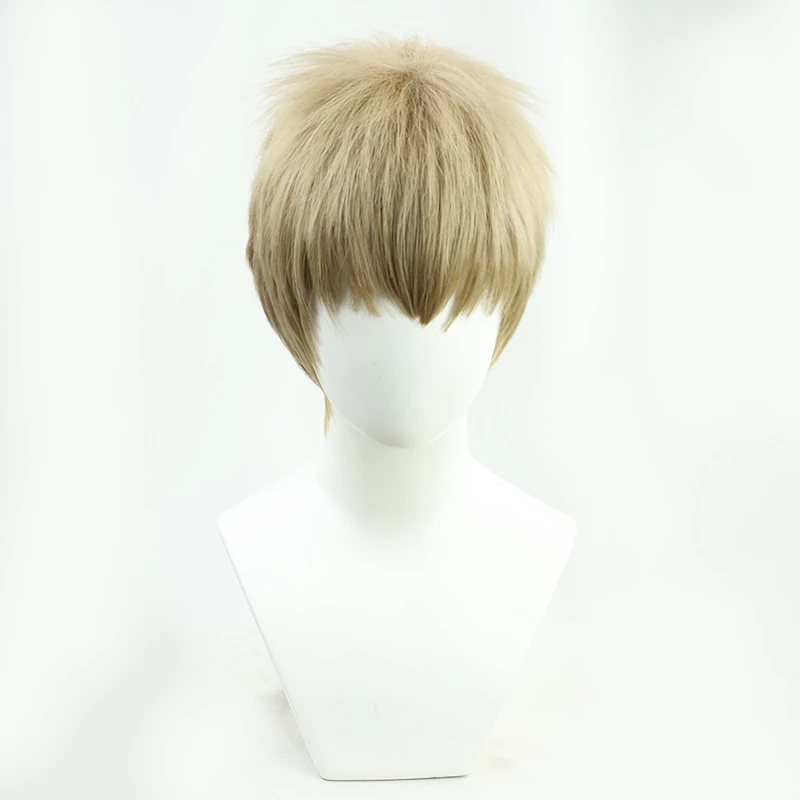 Blonde 30cm Attack On Titan Falco Grice Cosplay Wig 4 Blonde 30cm Attack On Titan Falco Grice Cosplay Wig - Image 2
