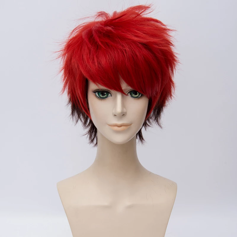 Red And Brown 30cm A3! (Act! Addict! Actors!) Nanao Taichi Cosplay Wig 3 Red And Brown 30cm A3! (Act! Addict! Actors!) Nanao Taichi Cosplay Wig
