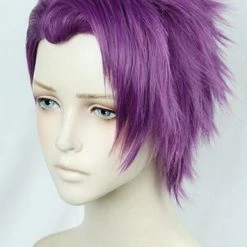 Purple 30cm Fate/Grand Order Saber Lancelot Cosplay Wig