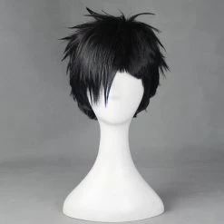 Black 30cm Gangsta. Nicolas Brown Cosplay Wig
