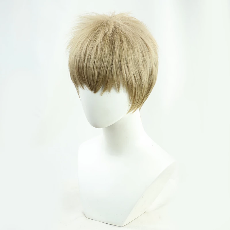 Blonde 30cm Attack On Titan Falco Grice Cosplay Wig 5 Blonde 30cm Attack On Titan Falco Grice Cosplay Wig - Image 3
