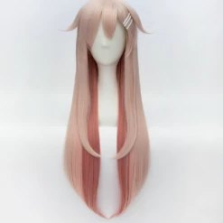 Pink 80cm Kantai Collection Yudachi Cosplay Wig
