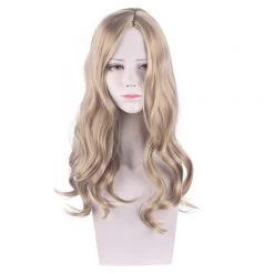 Blonde 50cm Resident Evil Village Bela Dimitrescu Cosplay Wig