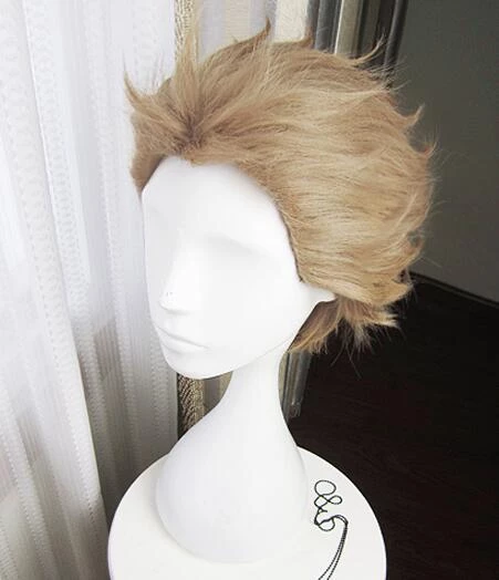 Blonde 30cm Tsukiuta. The Animation Fuduki Kai Cosplay Wig 3 Blonde 30cm Tsukiuta. The Animation Fuduki Kai Cosplay Wig