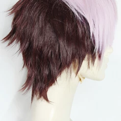 Brown And Purple 30cm Toilet-bound Hanako-kun Mr Tsuchigomori Cosplay Wig -Cosplay Shopper Store COS 031 02 132