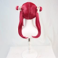 Red 45cm Virtual YouTuber Houshou Marine Cosplay Wig 7 Red 45cm Virtual YouTuber Houshou Marine Cosplay Wig -Cosplay Shopper Store COS 031 02 162