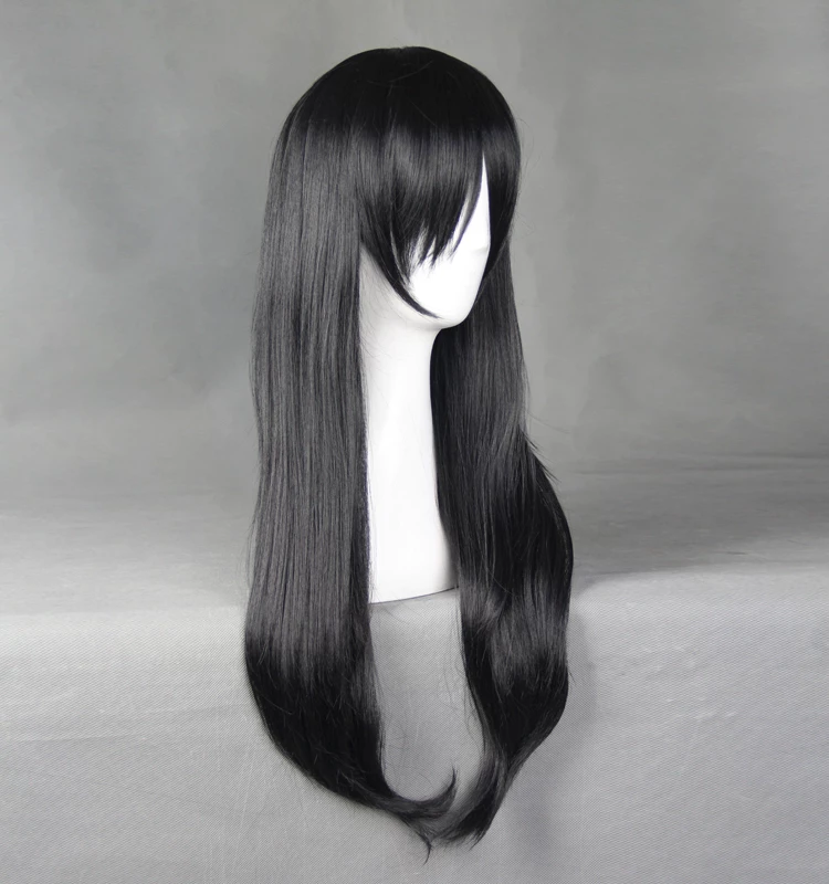 Black 60cm Gangsta. Alex Benedetto Cosplay Wig 4 Black 60cm Gangsta. Alex Benedetto Cosplay Wig - Image 2