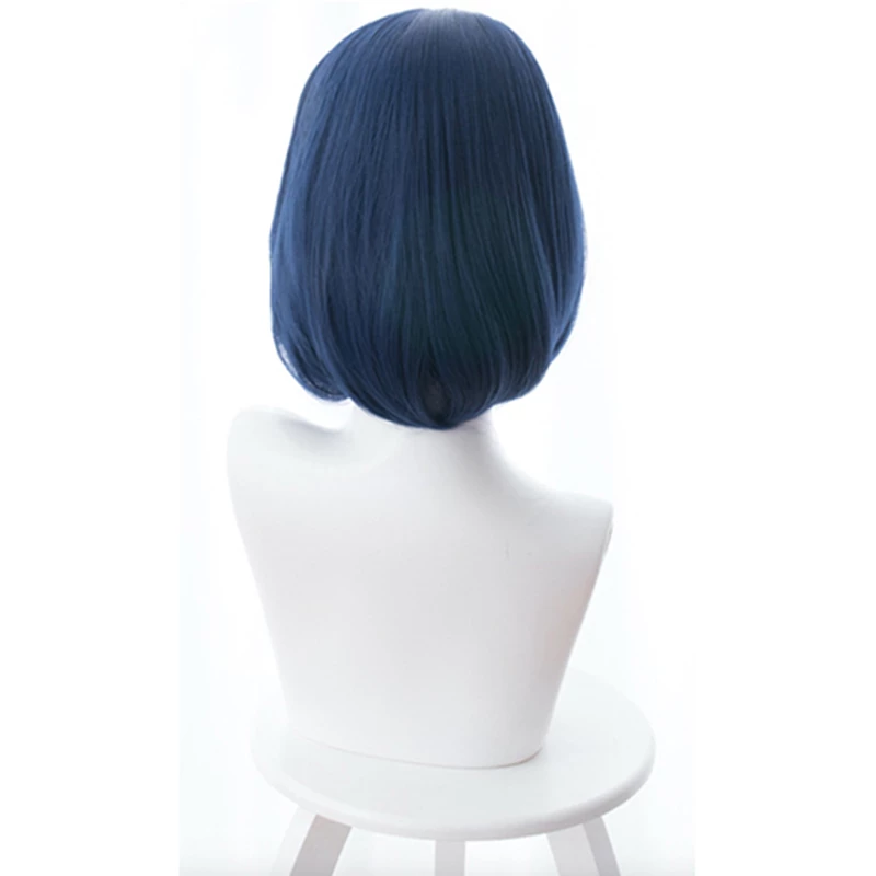 Blue 30cm Domestic Na Kanojo Rui Tachibana Cosplay Wig 6 Blue 30cm Domestic Na Kanojo Rui Tachibana Cosplay Wig - Image 4