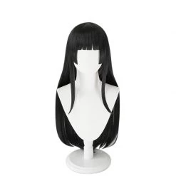 Black 70cm BanG Dream! Roselia Shirokane Rinko Cosplay Wig