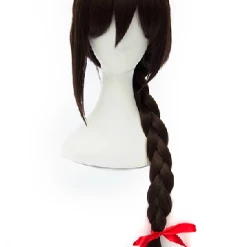 Brown 70cm Kantai Collection Shigure Cosplay Wig