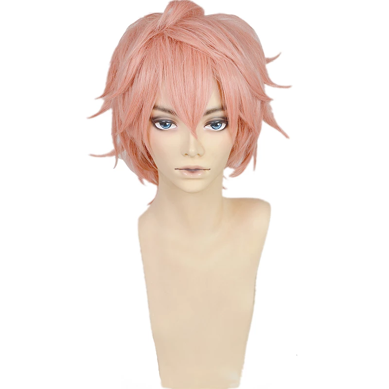 Pink 30cm Free! - Dive To The Future Kisumi Shigino Cosplay Wig 3 Pink 30cm Free! - Dive To The Future Kisumi Shigino Cosplay Wig