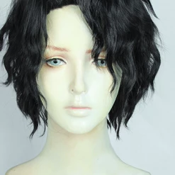 Black 30cm Haikyuu!! Kiyoomi Sakusa Cosplay Wig -Cosplay Shopper Store COS 033 01 190 1