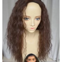 Brown 70cm Disney Movie Moana (Auli'i Cravalho) Cosplay Wig