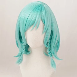 Green 35cm BanG Dream! Roselia Hikawa Sayo Cosplay Wig 8 Green 35cm BanG Dream! Roselia Hikawa Sayo Cosplay Wig -Cosplay Shopper Store COS 033 02 115