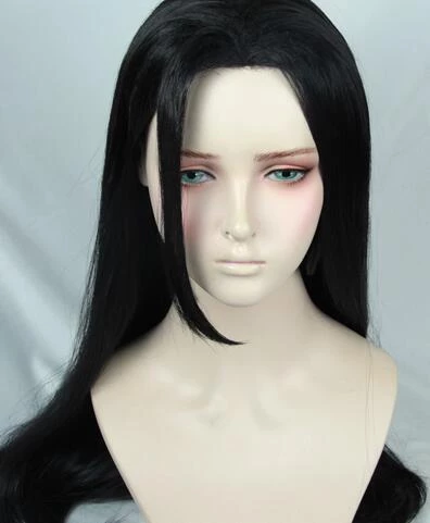 Black 60cm Overwatch Young Anna Cosplay Wig 3 Black 60cm Overwatch Young Anna Cosplay Wig