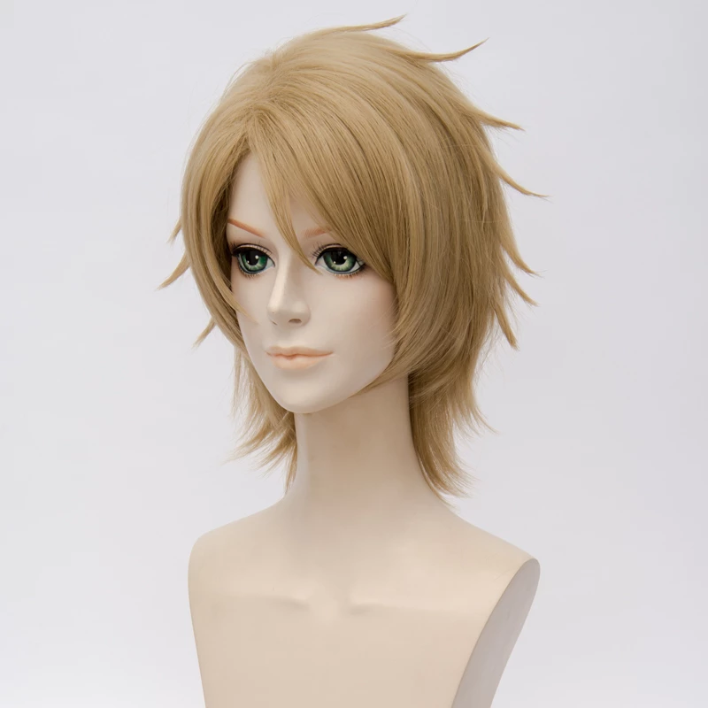 Flax 30cm A3! Act! Addict! Actors! Miyoshi Kazunari Cosplay Wig 4 Flax 30cm A3! Act! Addict! Actors! Miyoshi Kazunari Cosplay Wig - Image 2