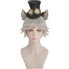 Gray 50cm Identity V Joseph Desaulniers Photographer Cosplay Wig -Cosplay Shopper Store COS 035 01 201
