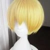 Gold 30cm Tsukiuta. The Animation Shiwasu Kakeru Cosplay Wig 1 Gold 30cm Tsukiuta. The Animation Shiwasu Kakeru Cosplay Wig -Cosplay Shopper Store COS 035 01 42