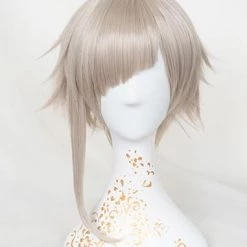 Grey 35cm Bungo Stray Dogs Atsushi Nakajima Cosplay Wig