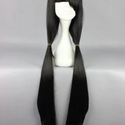 Black 100cm Date A Live Kurumi Tokisaki Cosplay Wig