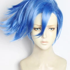 Blue 30cm Promare Aina Ardebit Cosplay Wig