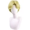 Blonde 30cm Attack On Titan: The Final Season Zeke Jaeger Cosplay Wig