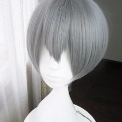 Gray 30cm Tsukiuta. The Animation Uduki Arata Cosplay Wig