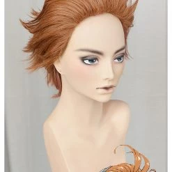 Brown 30cm Juni Taisen Sharyu Misaki Yuki Cosplay Wig