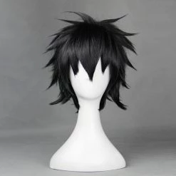 Black 35cm Sky Wizards Academy Kanata Age Cosplay Wig
