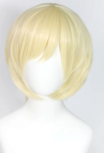 Gold 30cm Princess Connect! Re:Dive Djeeta Cosplay Wig 5 Gold 30cm Princess Connect! Re:Dive Djeeta Cosplay Wig - Image 3