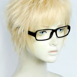 Gold 30cm Haikyuu!! Kei Tsukishima Cosplay Wig -Cosplay Shopper Store COS 036 02 127