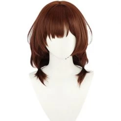 Brown 45cm Virtual YouTuber Nanami Donda Cosplay Wig 7 Brown 45cm Virtual YouTuber Nanami Donda Cosplay Wig -Cosplay Shopper Store COS 037 01 236 1